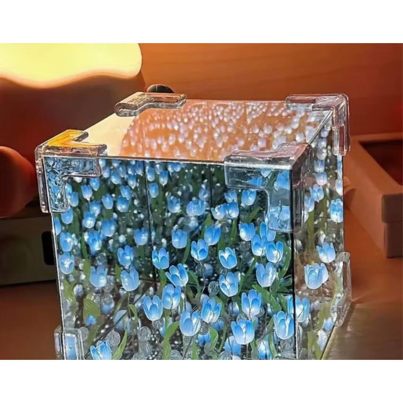 Tulip Cube LED Lamp